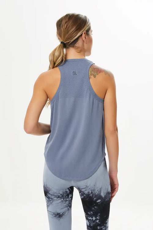 Air Active Long Shirt Blue
